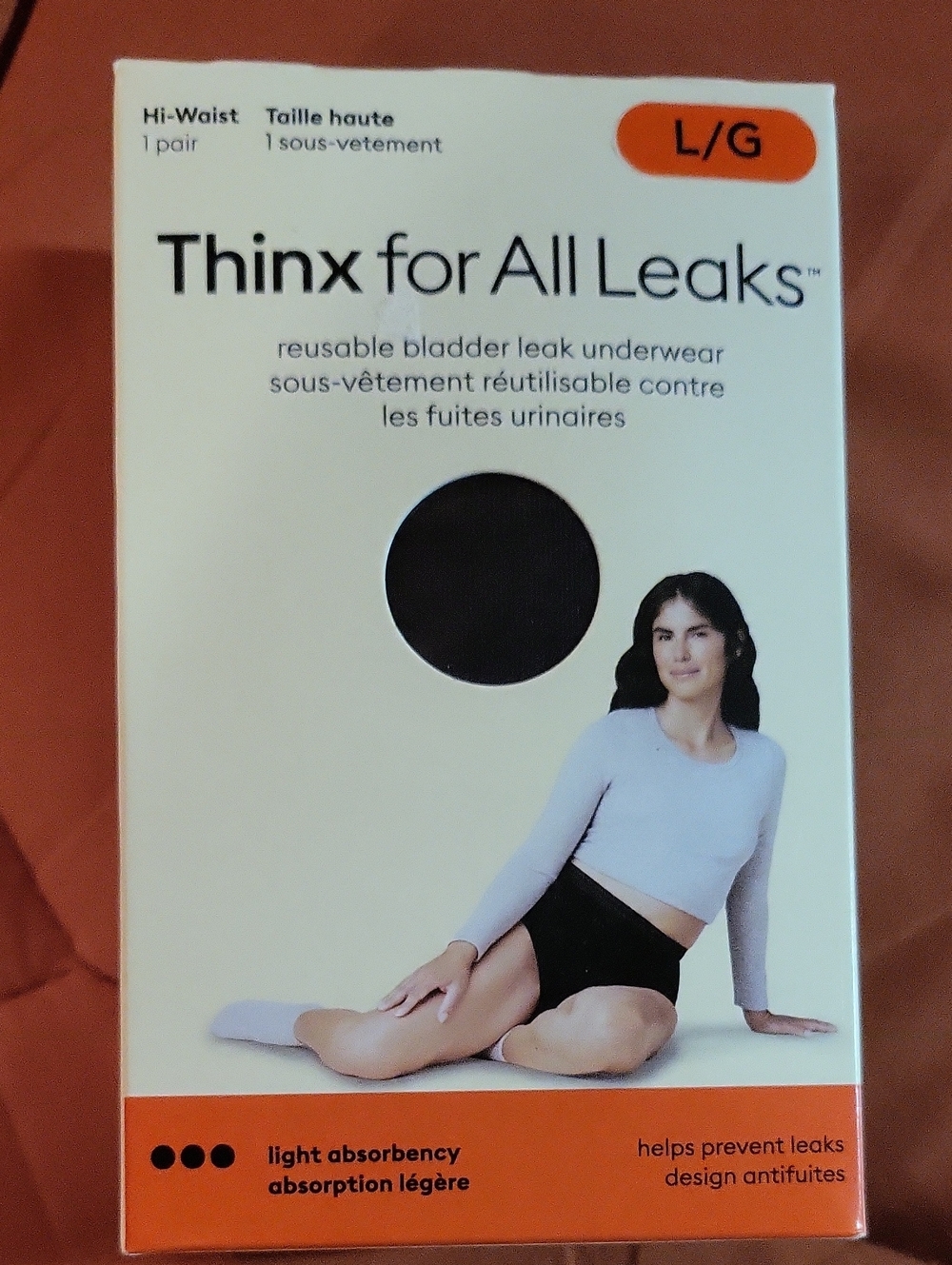 Thinx for All Leaks High-Waist Leak Underwear - Black